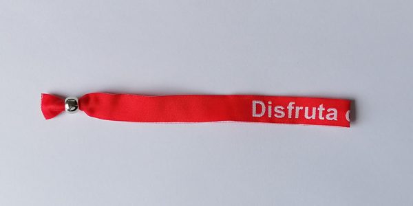 Pulsera roja "Disfruta de la Vida" - Imagen 2